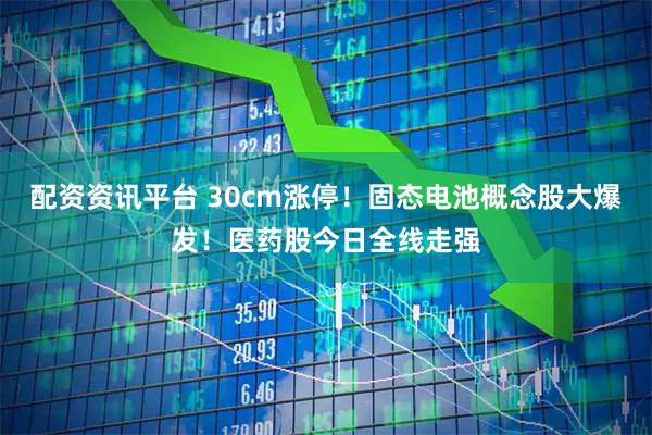 配资资讯平台 30cm涨停！固态电池概念股大爆发！医药股今日全线走强